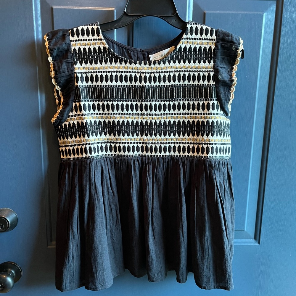 Black and White Patterned Top from The Pants Store